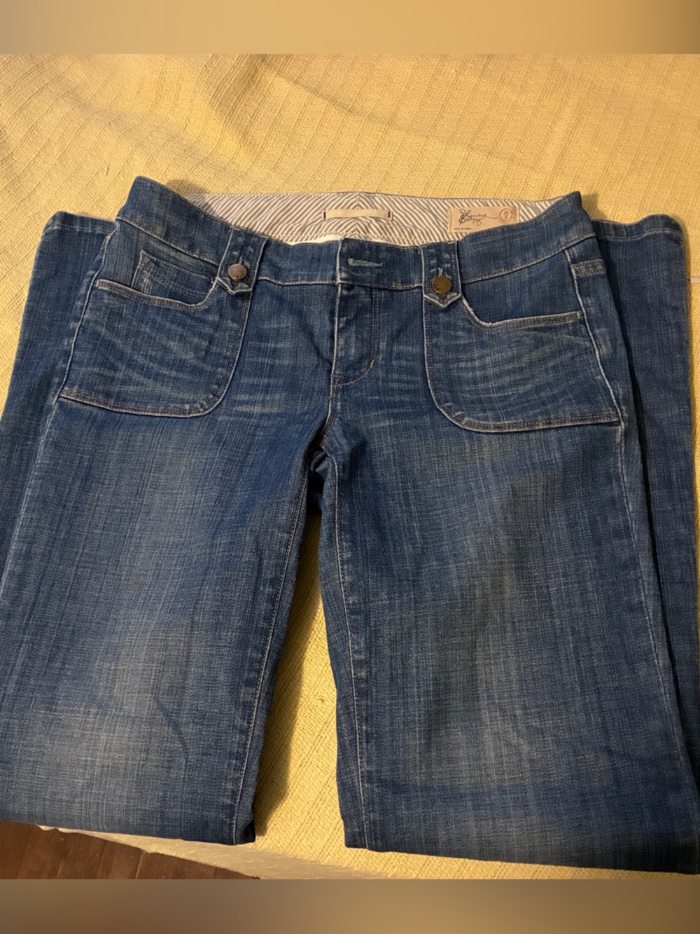 GAP Women's Medium Blue Wide Leg Jeans